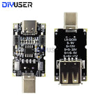 USB Type-C PD Trigger Module 100W 5A QC3.0 Adapter Cable 5V 9V 12V 15V 20V Output for Laptop Charger Power Supply DIY
