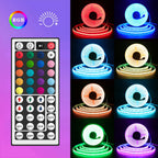 5V RGB COB LED Strip 576LEDs/m Bluetooh App IR Remote Control USB RGB LED Strip Flexible Tape for TV Backlight Room Decoration