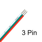 2/3/4/5/6pin LED Strip Extension Cable 22 20 18AWG LED Cable Electrical Wire For RGB RGBW WS2812B LED Strip Lights JST Connector