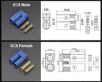 Cltgxdd 2/5/10pcs EC2 EC3 EC5 EC8 Banana Plug Battery Motor Male And Female Socket Aviation Model High Current Plug Connector