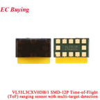 1-10Pcs VL53L0X V2 VL53L1X VL53L3CX VL53L4CD VL6180X  VL53L8CX VL53L7CX Time-of-Flight ToF Laser Ranging Sensor Module IIC