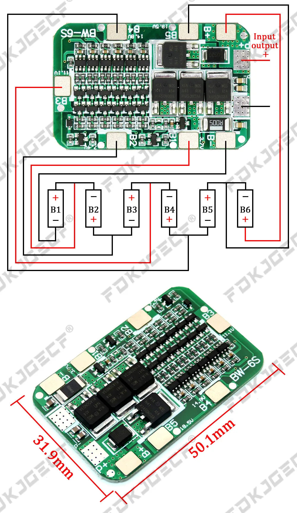 1S 2S 3S 4S 5S 6S 3A 15A 20A 30A Li-ion Lithium Battery 18650 Charger PCB BMS Protection Board For Drill Motor Lipo Cell Module