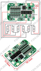 1S 2S 3S 4S 5S 6S 3A 15A 20A 30A Li-ion Lithium Battery 18650 Charger PCB BMS Protection Board For Drill Motor Lipo Cell Module