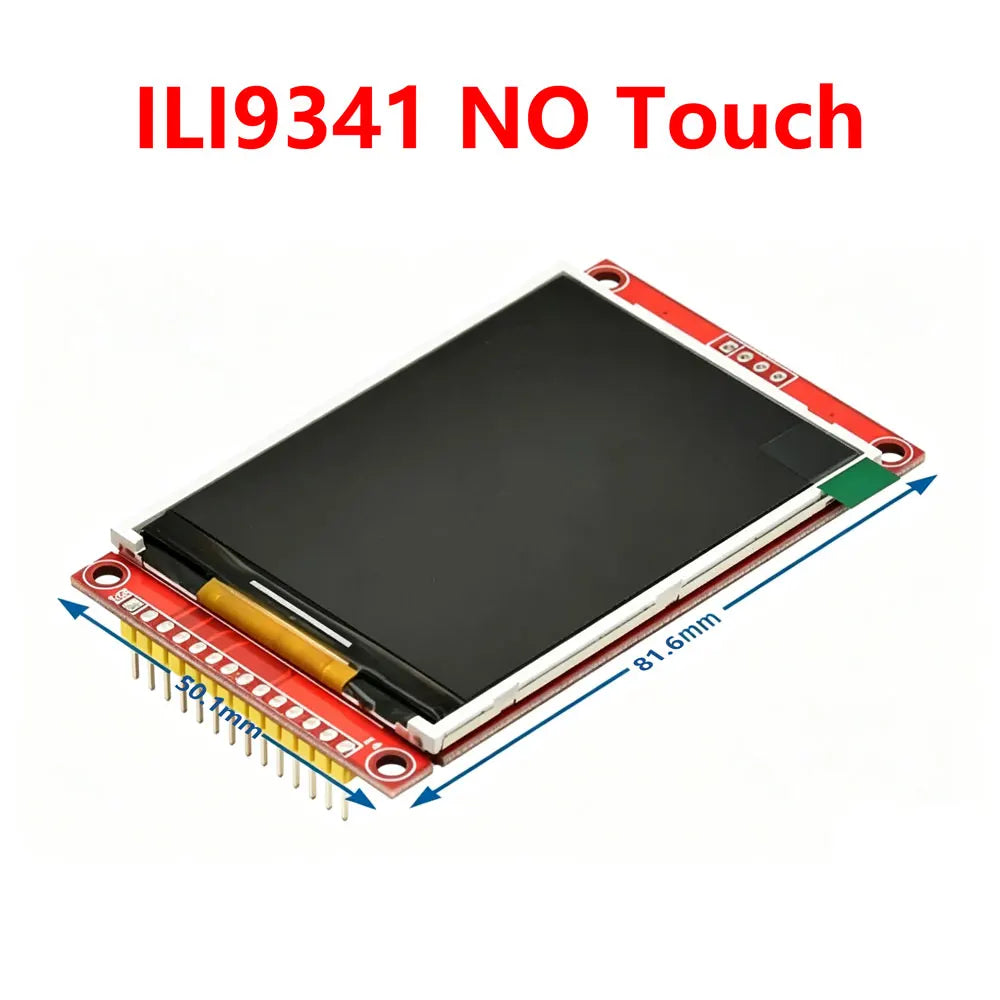 2.8 Inch 240x320 2.8" SPI TFT LCD Touch Panel Serial Port Module ILI9341 / ST7789V SPI Serial Display With/Without Touch