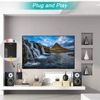 RCA to Fiber Toslink Audio Adapter ADC Analog-to-Digital Converter Analog-to-Digital Fiber Toslink Coaxial Audio Converter