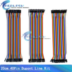 40PIN Dupont Line Male To Male Female To Female Male To Female Jumper Wire Cable 10cm 15cm 20cm 30cm 40cm for Arduino DIY KIT