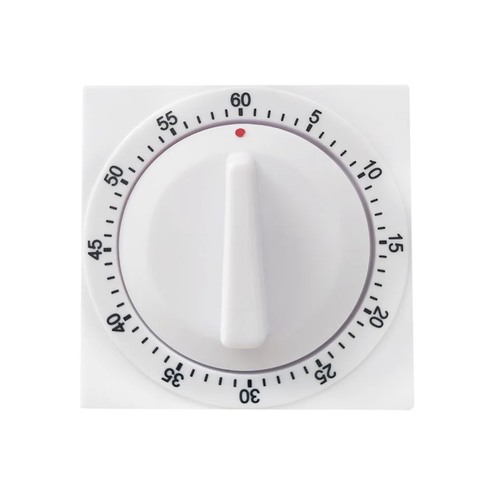 ManHua Kitchen Digital Timer T-204 60 Minutes Count Down Silent Alarm Reminder Mechanical Timer Stopwatch