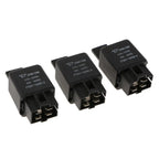 3PCS ZT607 DC12V 30A 4Pin Heavy Duty SPST Relay High Switching Capability