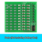 Soldering Practice Board SMD Circuit Board LED Electronic SMT Component DIY PCB Kit Project Tools Practice Soldering Skills