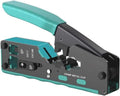 RJ45 Pass Through Crimp Tool, RJ45 Cat5 Cat6 Cat7 Crimping Tool, RJ11 Crimping Tool, Ethernet Network Cable Crimper Stripper