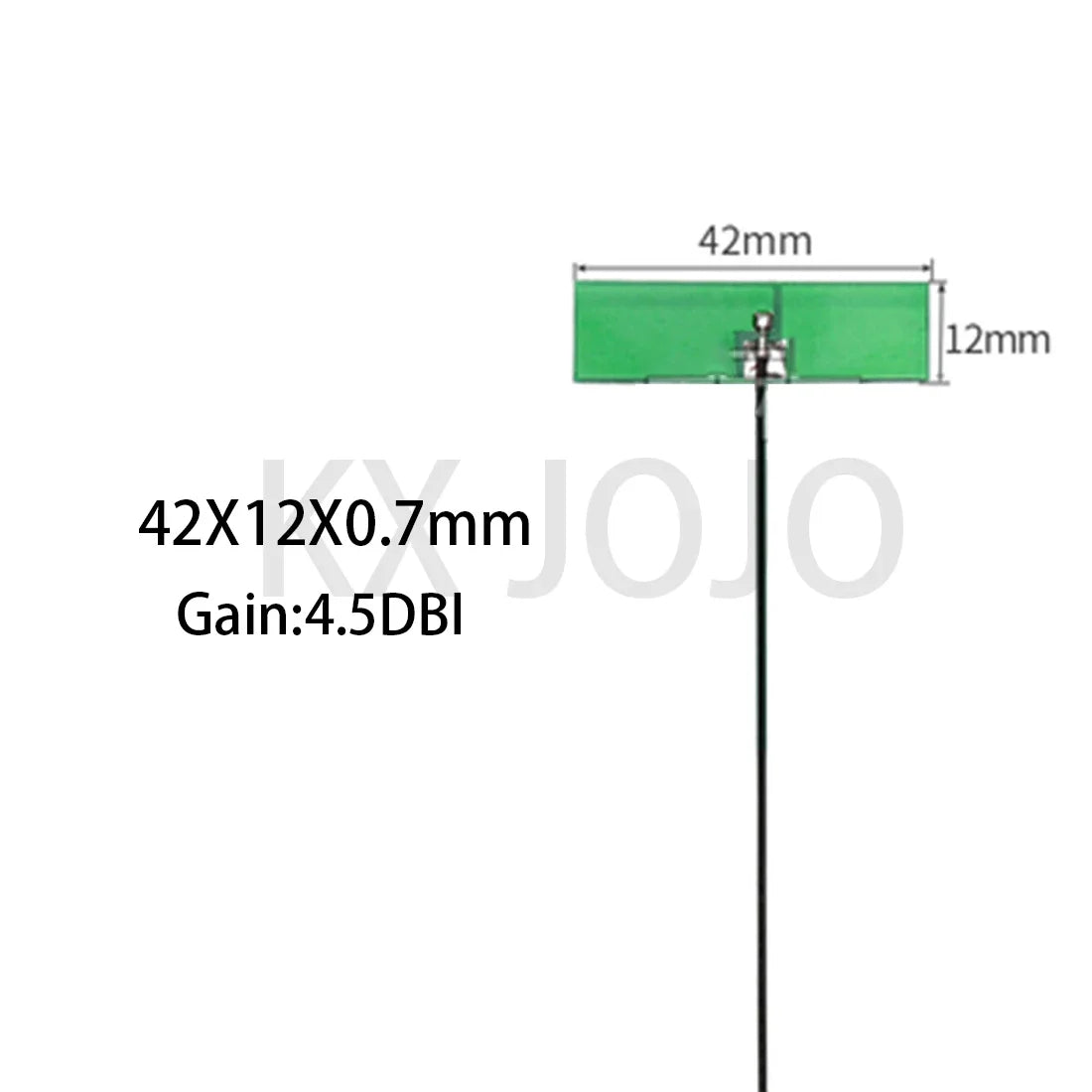 Built-in PCB Antenna 1pcs 2.4G 5.8G Dual-frequency WIFI Module Omni Directional High-gain Antenna IPX Ufl 1/Soldering Bluetooth