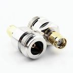Connector N Female to SMA Female Jack / SMA Male Plug / RP-SMA Female / RP-SMA Male Straight RF Connector Adapter