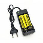 Dual Slots USB Batteries Smart Charger for 18650 26650 16340 14500 Universal Battery Charger For Li-ion 3.7V Rechargeable 2 Slot