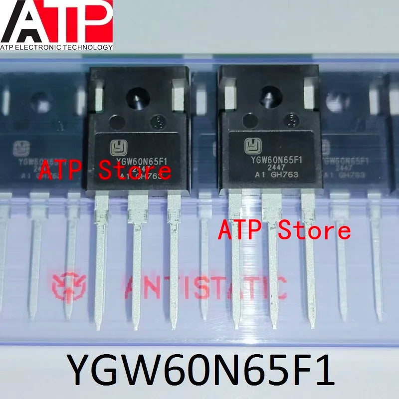 10-30PCS 100% New Original YGW60N65F1 60N65 TO-247 YGW60N65F1A1 IGBT Transistor Single Pipe 60A 650V
