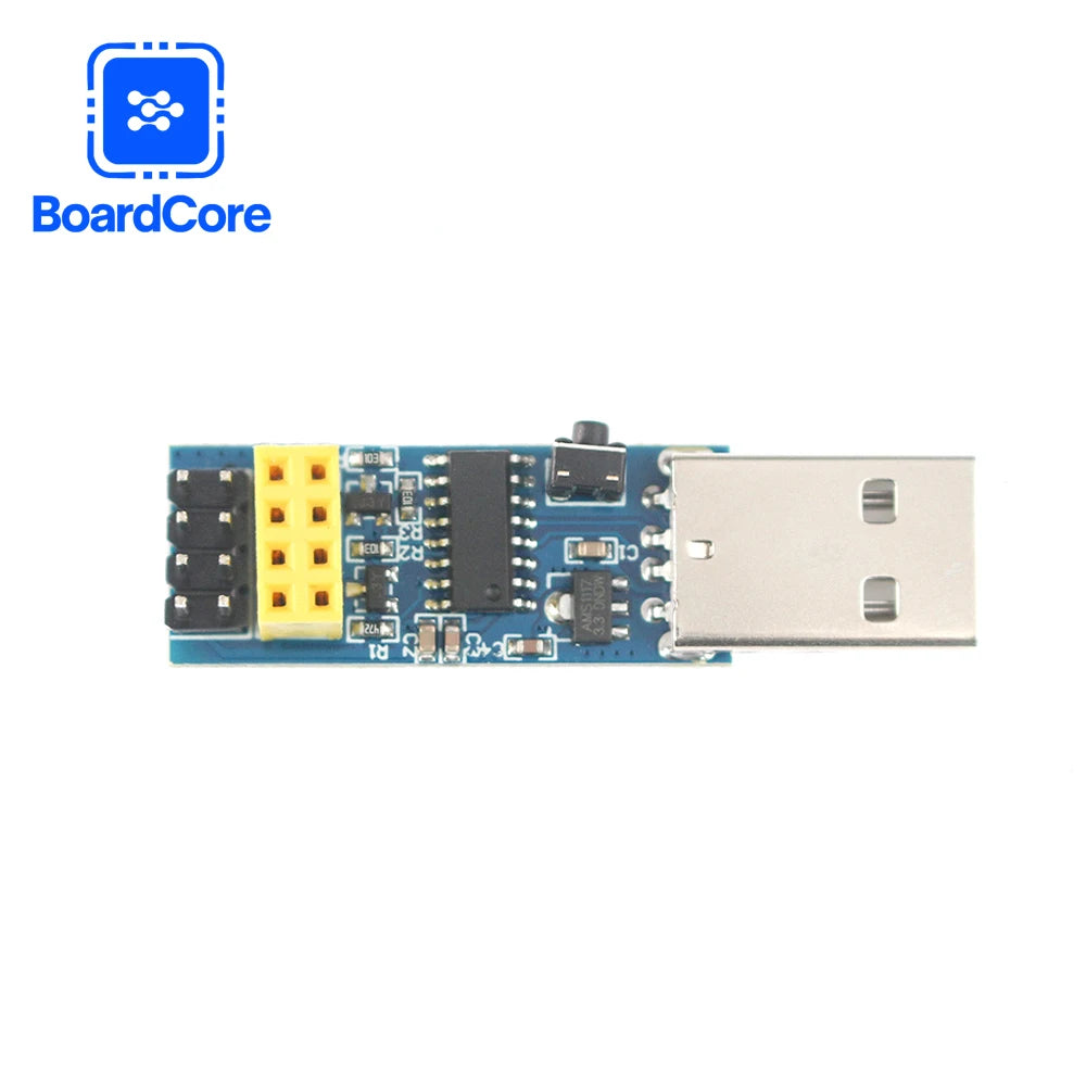  CH340C USB to Serial Programmer for ESP8266/ESP32 WiFi Module Debugger for Arduino