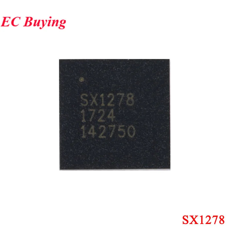 5Pcs/1pc SX1276 LORA/GFSK 868MHZ 915MHZ Wifi Transceiver Module Spread Spectrum Long-Range Wireless Communication Antenna Chip