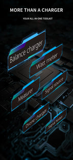 ToolkitRC M8P 1-8S Balance Charger 600W 20A DC Discharger for 1-8S Lipo Battery Charger