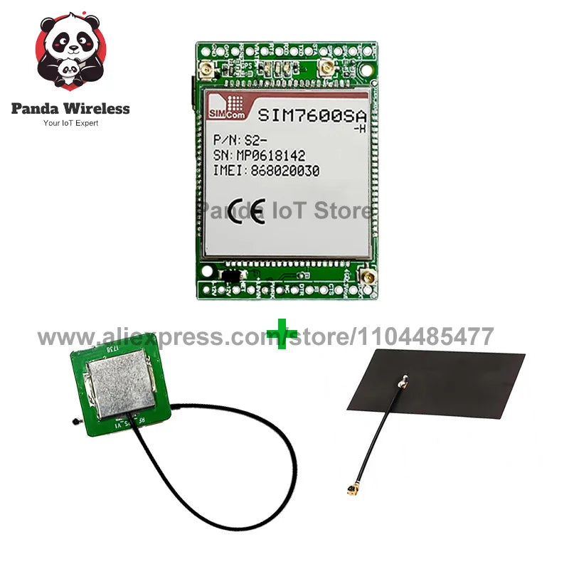 SIM7600 Series SIMCom 4G LTE Cat4 Cellular Module Voice GNSS Support SIM7600G‑H SIM7600E‑H SIM7600SA‑H SIM7600JC‑H SIM7600NA‑H F