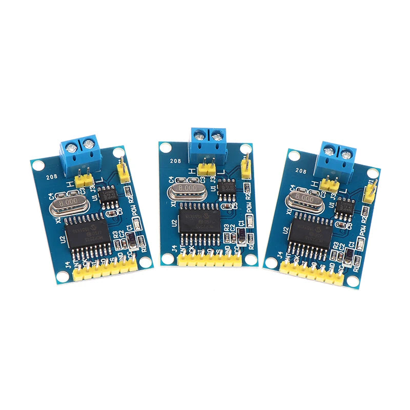 MCP2515 CAN Bus Driver Module Board TJA1050 Receiver SPI For 51 ARM Controller Interface Module For Arduino DIY Kit