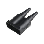 120A 600V Waterproof Sheath Dustproof Flat Card Slot Cable PVC Connector Dust Cover for Anderson Connector 2PCS