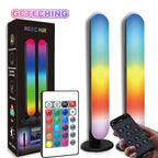 2pcs RGB Led Light Bar Music Rhythm Lights for  Gaming Room Tv and Party Decoration Sync with Music Rgb Desk Lamp