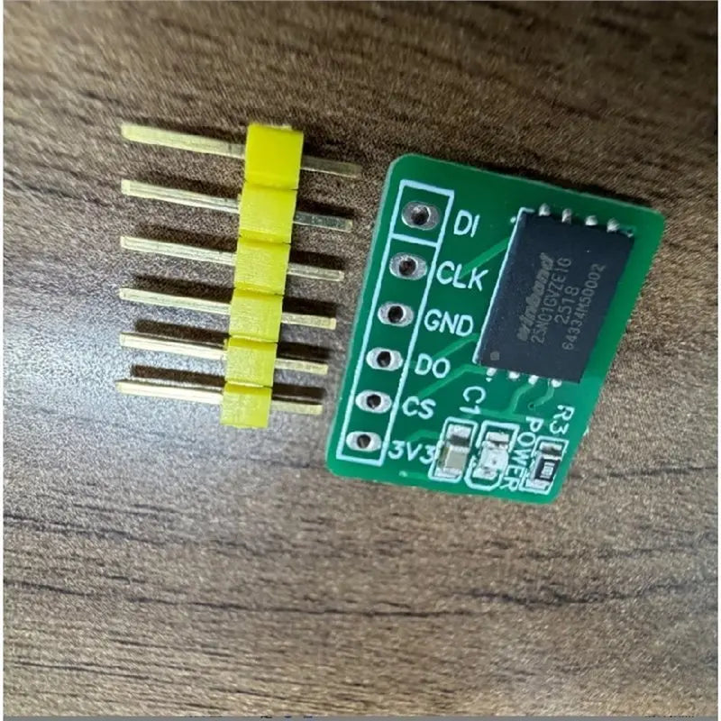 LA-W25N01GVZEIG NAND Flash Storage Module (1 Gbit SPI) - Compatible For STM32 Module