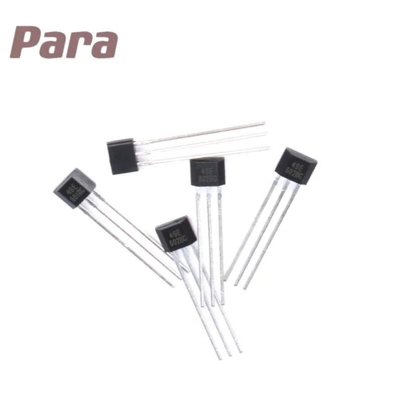 10PCS/LOT 49E S49E OH49E SS49E Hall Element  Hall Effect Sensor Linear Switch