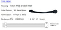43025-0800 to 43020-0800 Extension Cable, 430250800 to 430200800 Female to Male Cable, Molex Micro Fit 3.0 Cable, 8P