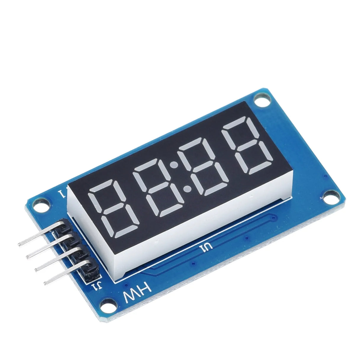 TZT TM1637 LED Display Module For Arduino 7 Segment 4 Bits 0.36Inch Clock RED Anode Digital Tube Four Serial Driver Board Pack