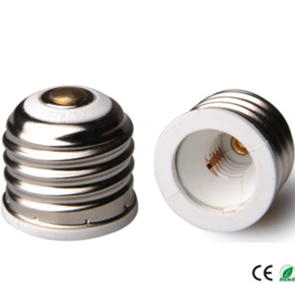 4pcs US JP CA E26 To E11 Medium To Mini Screw LED Bulb Base Holder Converter Adapter, Allow To Install E11  Lamp in E26 Socket