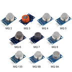 Gas Detection Module MQ-2 MQ-3 MQ-4 MQ-5 MQ-6 MQ-7 MQ-8 MQ-9 Gas Sensor Module Starter DIY Kit DC5V for Arduino