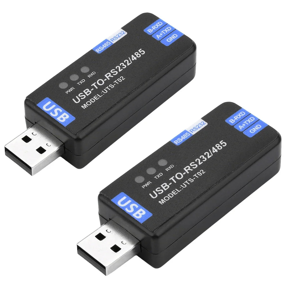 1/2/5PCS USB to RS485 RS232 Converter Module with CH343G Chip Plug and Play for Windows MacOS Linux Signal Conversion