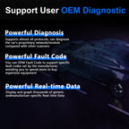 Vgate VLinker MC/MC+ Bluetooth 3.0/4.0 OBD2 Scanner ELM327 Compatible for BimmerCode FORScan for IOS/Android Car Diagnostic Tool
