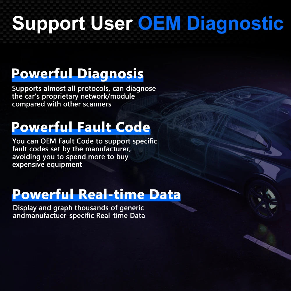 Vgate VLinker MC/MC+ Bluetooth 3.0/4.0 OBD2 Scanner ELM327 Compatible for BimmerCode FORScan for IOS/Android Car Diagnostic Tool