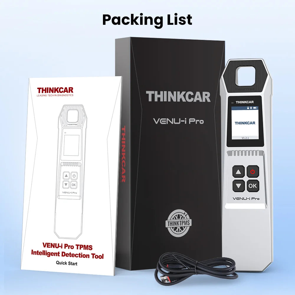 THINKCAR VENU IPRO Tire Pressure Inspection Tool 315MHz/433MHz TPMS Tire Repair Tool Sensor Activation Diagnostic Tool For 689BT