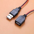 USB A 2.0 Male Female Plug to XH2.54 PH2.0 1.25 Du-Pont Terminal Wire Power Cord USB Adapter Extension Cable Touch Screen Cable