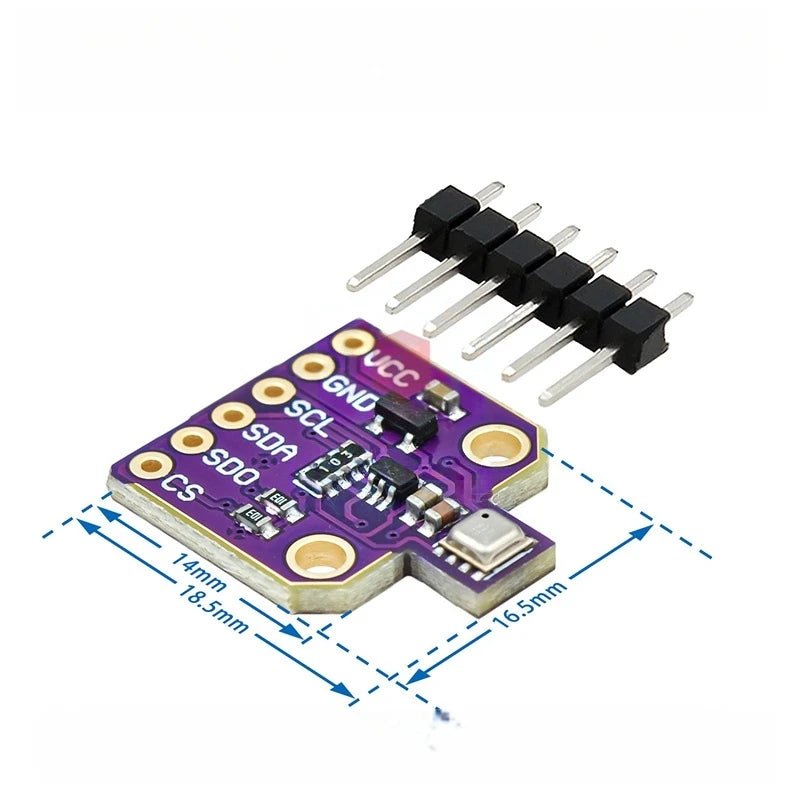 BME680 BO SCH temperature, humidity, and pressure sensor ultra-small pressure and altitude development board