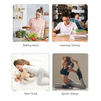 Multifunctional Kitchen Timer Alarm Clock Practical Kitchen Tools Supplies For Home Cooking Camping New