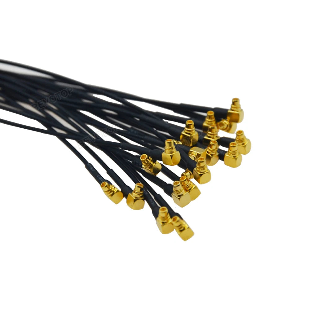 1Pcs MMCX Male Plug to MMCX Female Jack Connector RF1.37 Cable Pigtail RF Coaxial Cable Extension Cord Jumper 5CM-15M