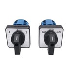 Electric 3/4 Position 12Terminals Rotary Cam Changeover Switch 500V 20A LW28-20