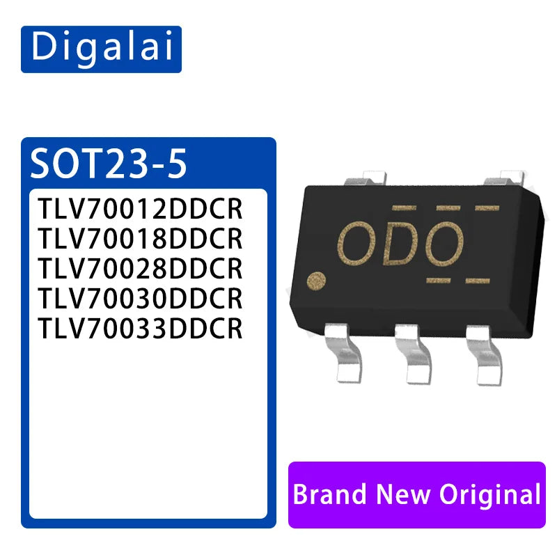 100%New original 10pcs TLV70033DDCR TLV70012 TLV70030 TLV70018 TLV70028 SOT23-5 Voltage regulator LDO chip