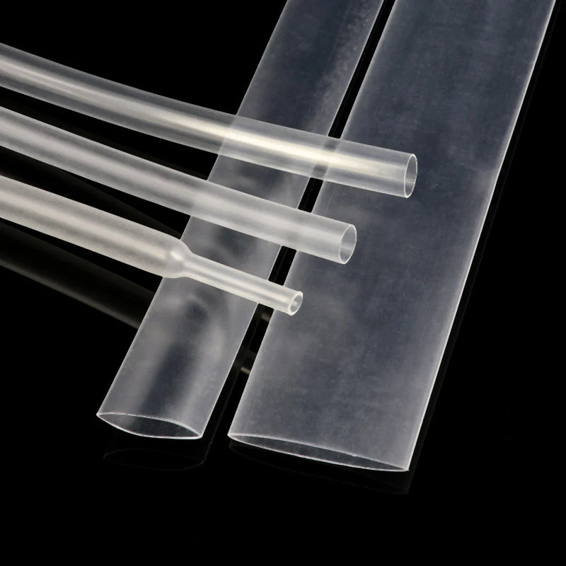 1~50m 2:1 Heat Shrink Heatshrink Tube Clear Diameter 0.6mm ~ 150mm Wire Repair DIY Cable Protecctor Sleeving Wrap Tubing
