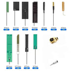 1pcs 433MHz Internal Antenna Lora Singal Amplifier Built-in Spring FPC PCB Patch Antenna 8dbi Booster for Wireless Data Module