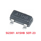 100-500Pcs SOT‑23 SI2300/2300 SI2301/A1SHB SI2302/A2SHB N‑Channel P‑Channel MOSFET Field Effect Tube Transistor Power Switch