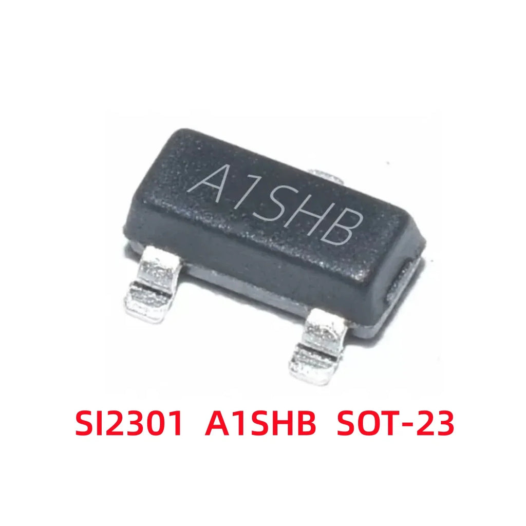 100-500Pcs SOT‑23 SI2300/2300 SI2301/A1SHB SI2302/A2SHB N‑Channel P‑Channel MOSFET Field Effect Tube Transistor Power Switch