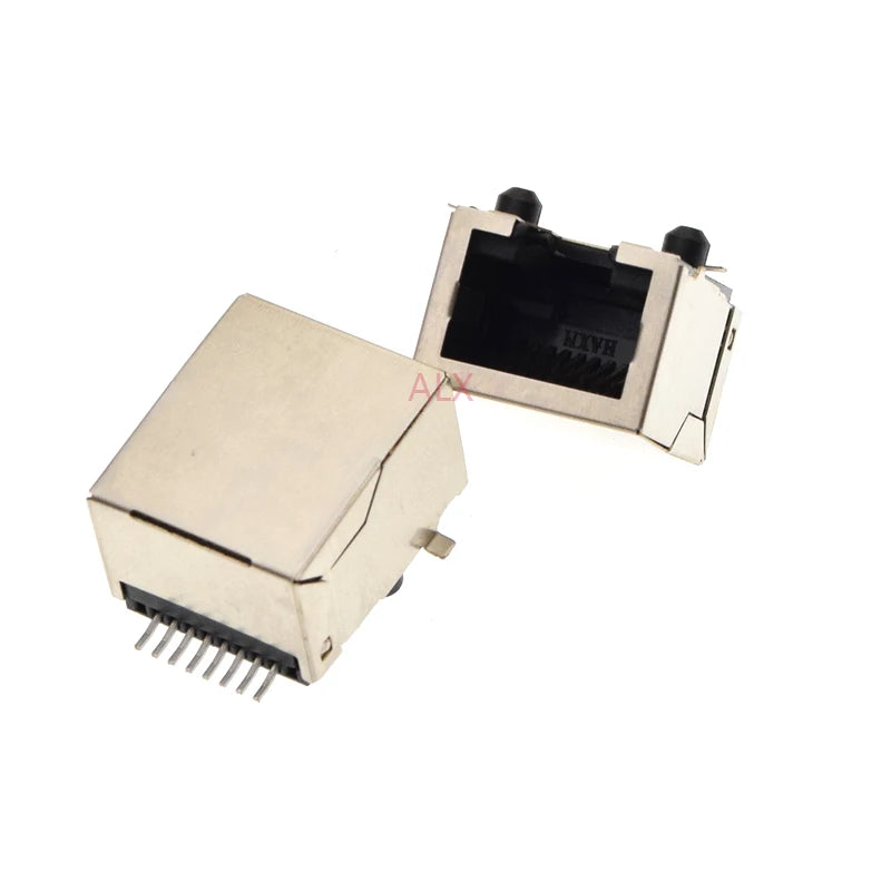 5Pcs SMT RJ45 8P8C Jack Connector PCB Mount Network Socket Internet Modular SMD 8Pin Female