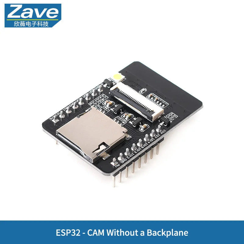 New Version ESP32-CAM Development Board with Wi-Fi + Bluetooth Module and OV3660 High-Definition Camera Module