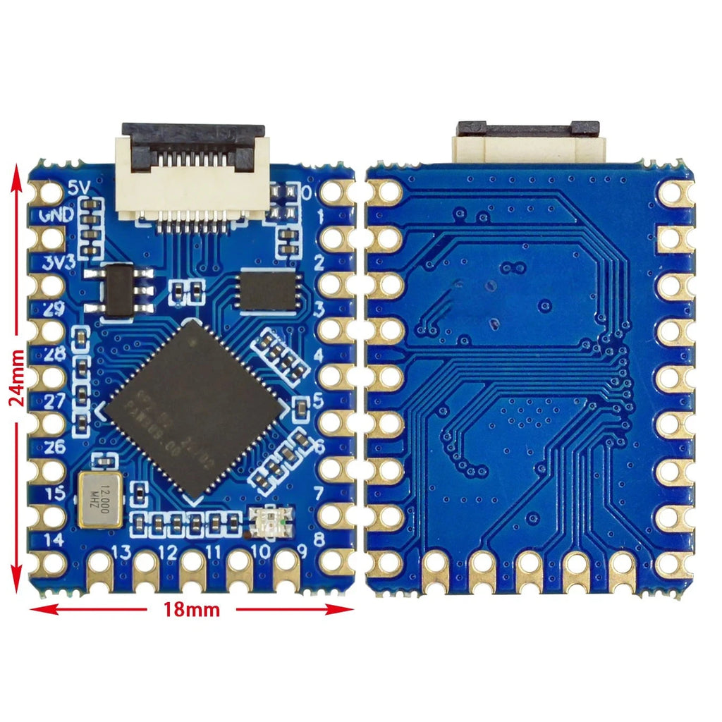 RP2040-Tiny Development Board Module RP2040 ZERO Raspberry Pi PICO USB Type C Interface 264KB SRAM 2MB Flash C/C++ For Arduino