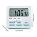 Kitchen Timer Small Digital Clocks 24 Hour Alarm Function Timer for  Adults Boys Girls Classroom Grilling Baking Meeting Cooking