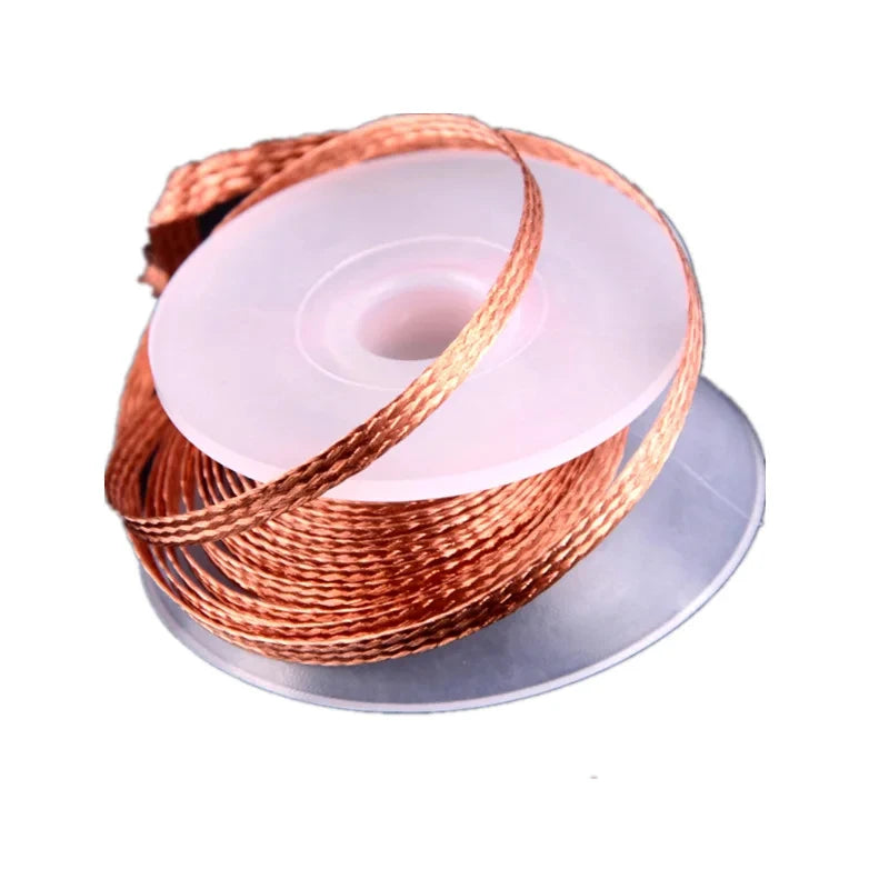 1.5M Length Welding Wires Desoldering Mesh Braid Tape Copper Welding Point Solder Remover Wire Repair Tool for Soldering